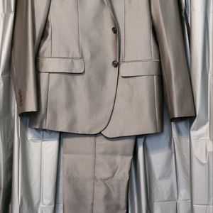 JF J.Ferrar Grey Shimmer Shark Suit Jacket & Pants